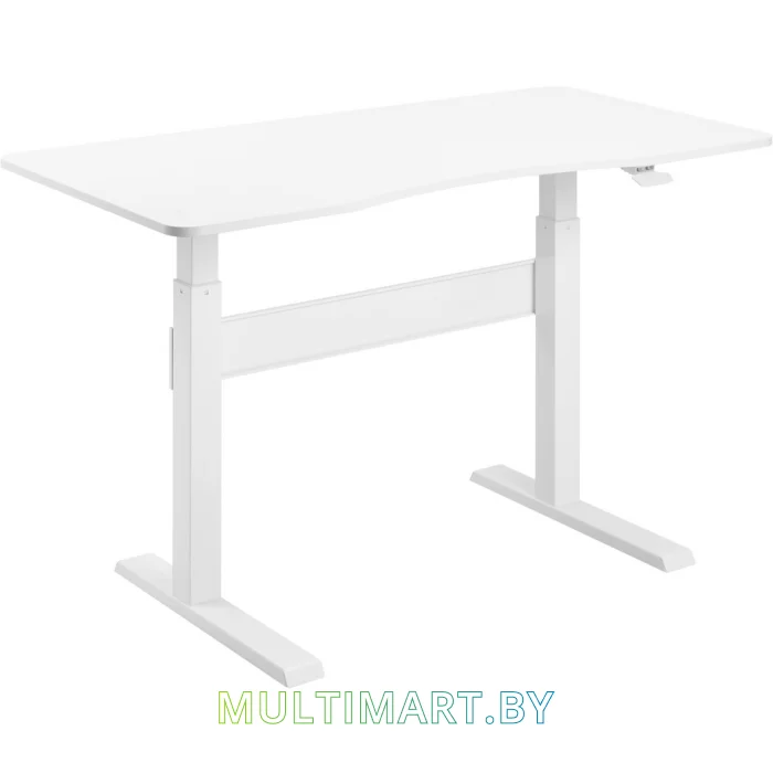 Стол для работы стоя ErgoSmart Air Desk L (белый)